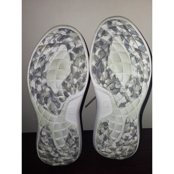 FootJoy Flex Women's Golf Shoes 8.5M Coastal Spikeless Mesh Lightweight Gray - Picture 11 of 12